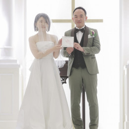 yukaさんのウエディングドレスの写真