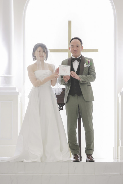 yukaさんのウエディングドレスの写真