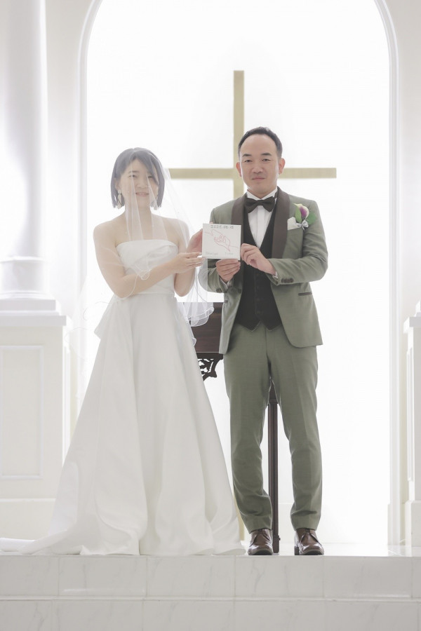 yukaさんのウエディングドレスの写真