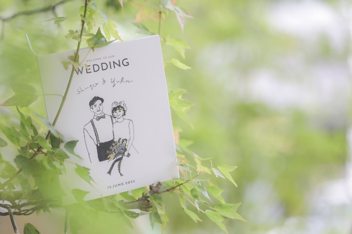 yukaさんの席次表・メニュー表の写真