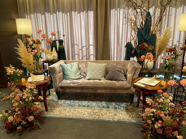 うさぎさんの会場装飾アイテムの写真