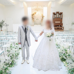 ゆぴさんのウエディングドレスの写真