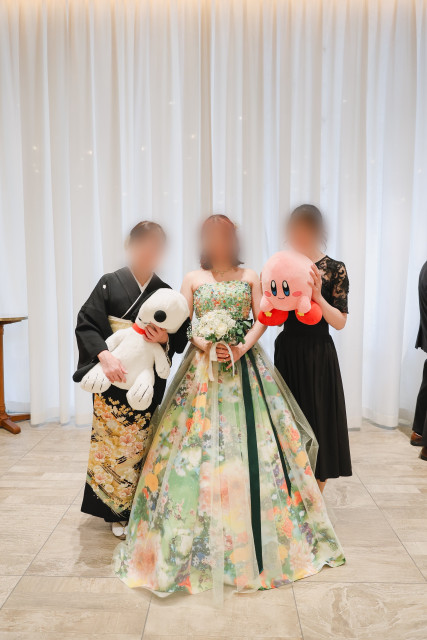 ゆぴさんのカラードレスの写真