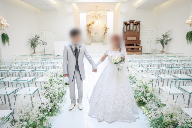 ゆぴさんのウエディングドレスの写真