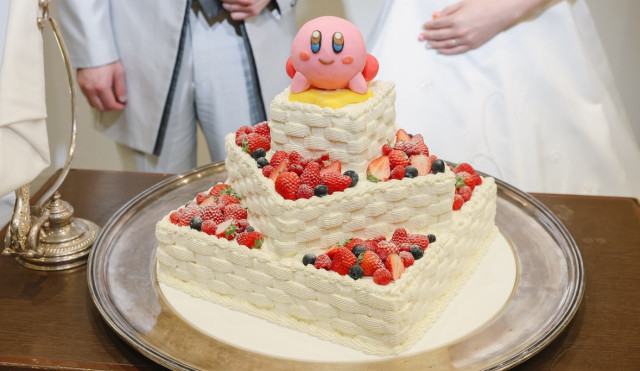 ゆぴさんのウエディングケーキの写真