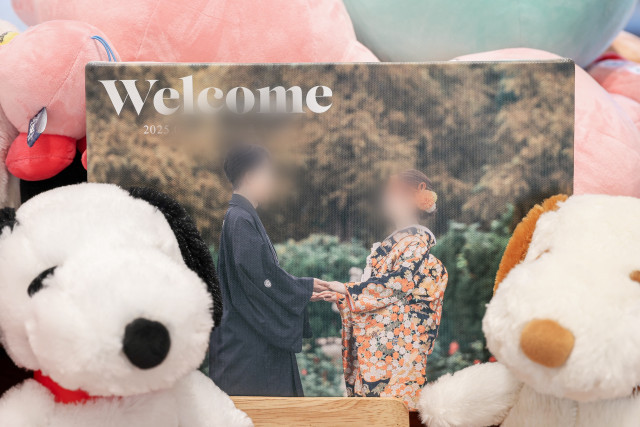 ゆぴさんのウェルカムボードの写真