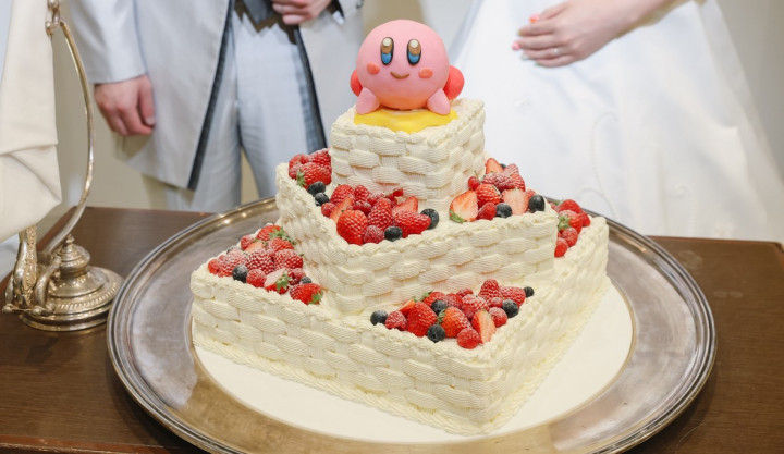ゆぴさんのウエディングケーキの写真