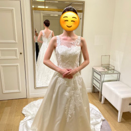 なーさんのウエディングドレスの写真