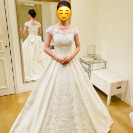 なーさんのウエディングドレスの写真