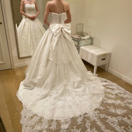 なーさんのウエディングドレスの写真