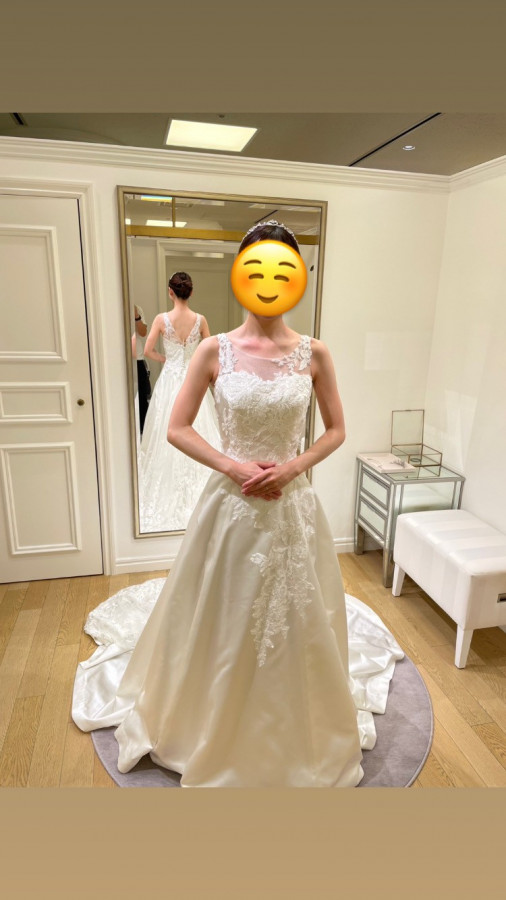 なーさんのウエディングドレスの写真