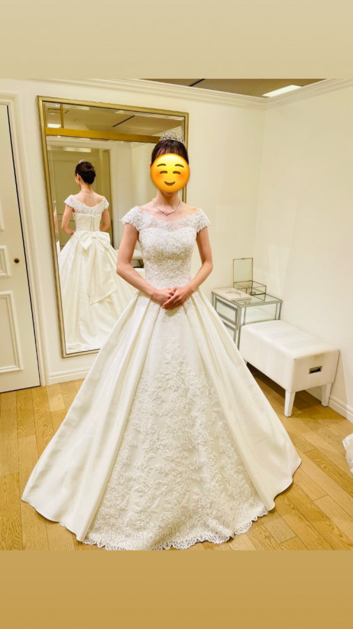 なーさんのウエディングドレスの写真