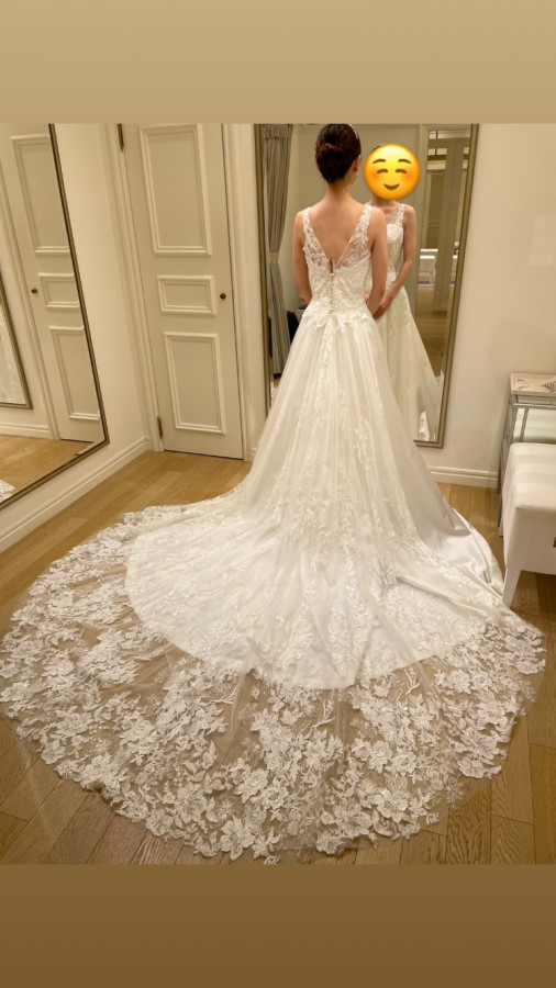 なーさんのウエディングドレスの写真