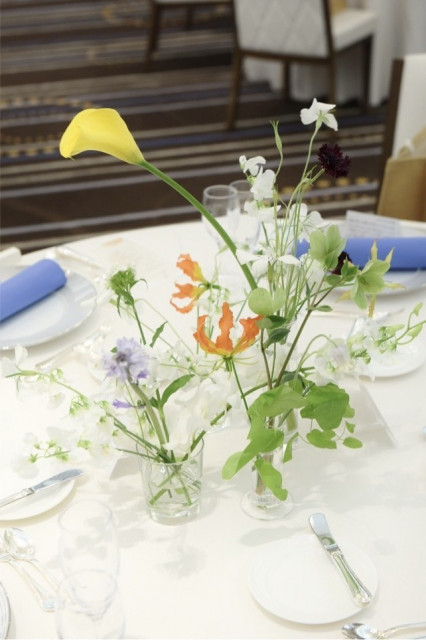 demeさんの装花の写真