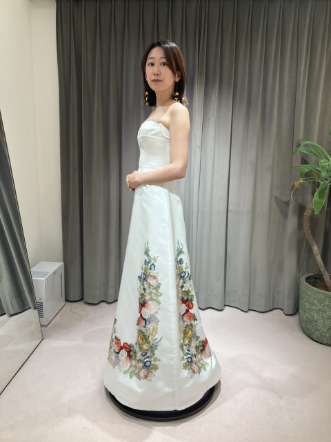 demeさんのウエディングドレスの写真