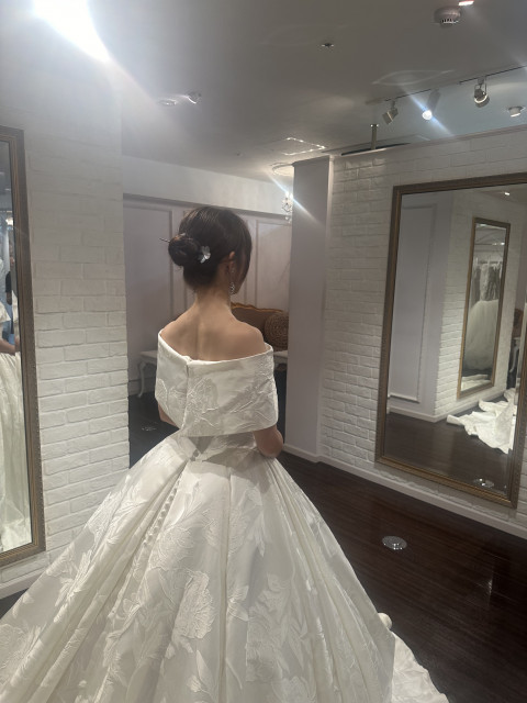 ききさんのウエディングドレスの写真