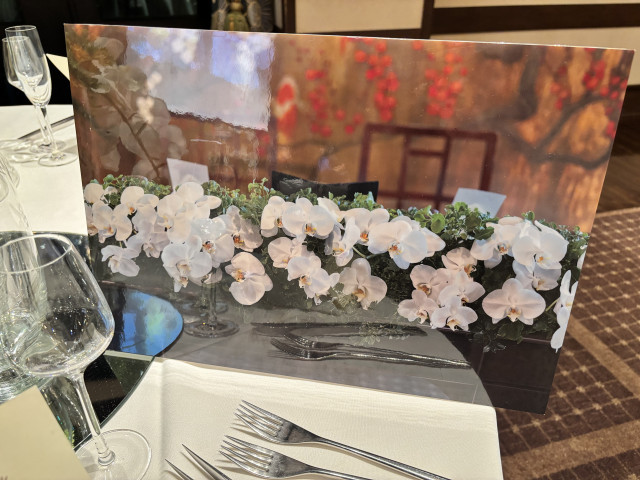 にゃんさんの装花の写真