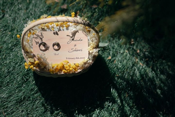 oshirinさんのリングピローの写真