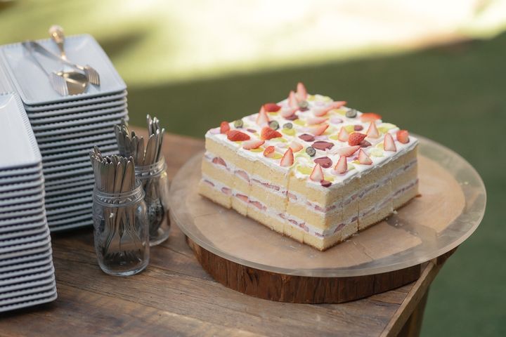 oshirinさんのウエディングケーキの写真
