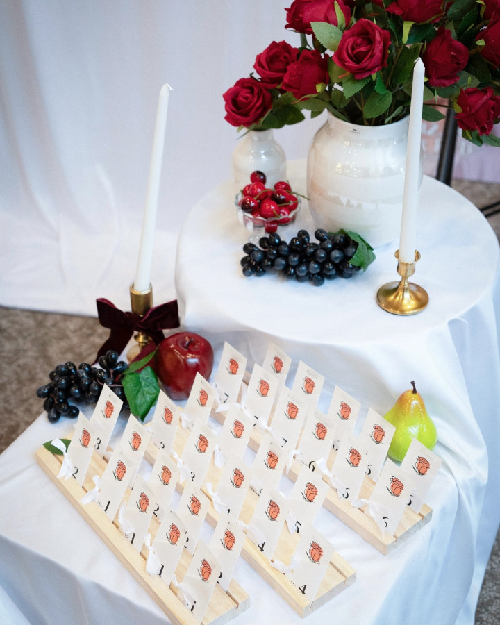 toyouさんの席次表・メニュー表の写真