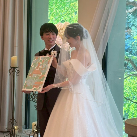 ももさんのウエディングドレス