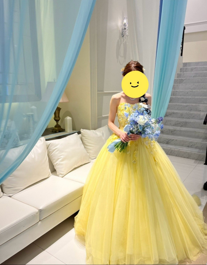 カメさんのカラードレスの写真