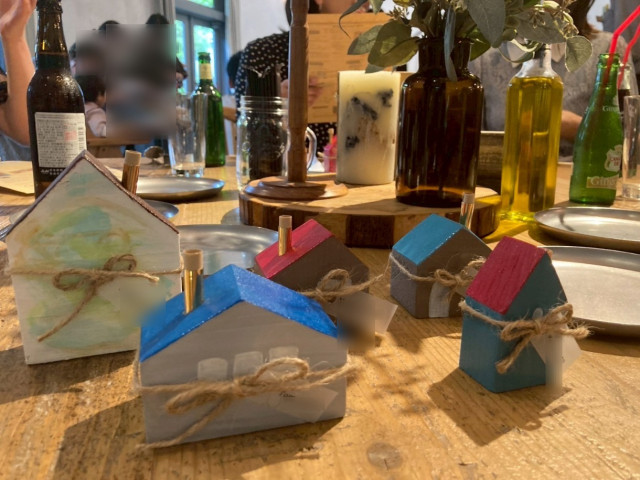 Oliさんの席札の写真