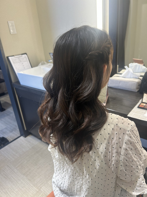 おっぽさんのヘアメイクの写真