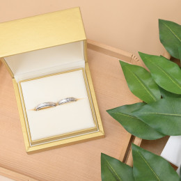 たけさんの結婚指輪の写真