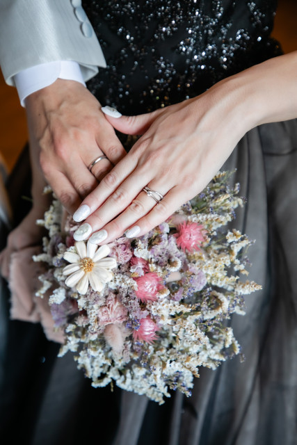 Rさんの結婚指輪の写真