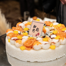 みーちゃんさんのウエディングケーキの写真