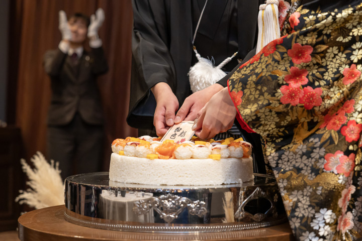 みーちゃんさんのウエディングケーキの写真