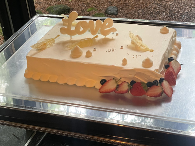 TSさんのウエディングケーキの写真
