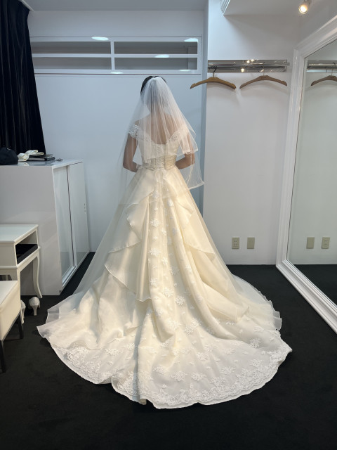 ムックさんのウエディングドレスの写真