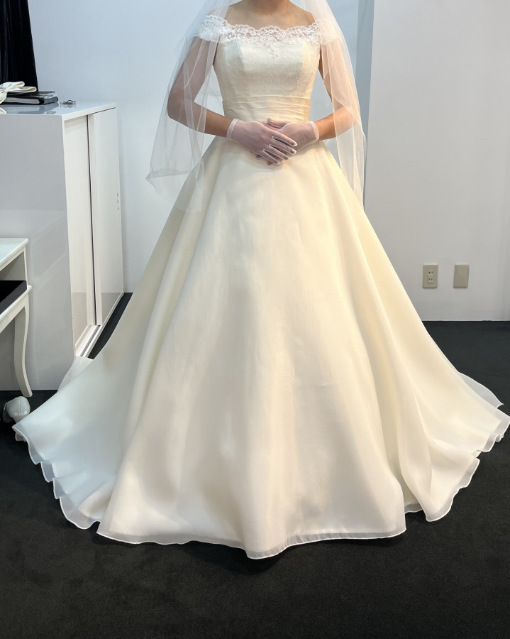 ムックさんのウエディングドレスの写真