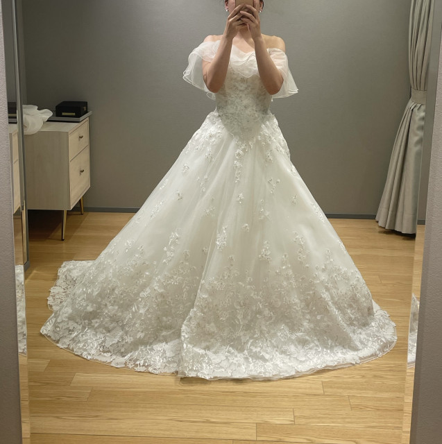 nnさんのウエディングドレスの写真