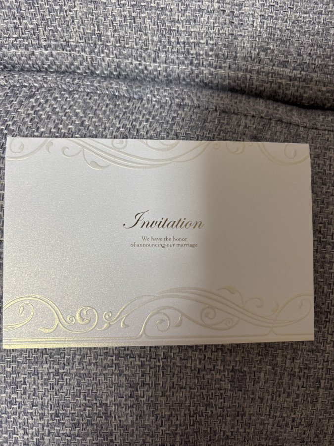 るんさんの招待状の写真