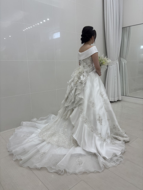あめさんのウエディングドレスの写真