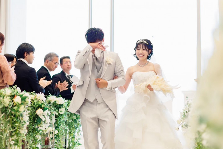 美しい景色の中での挙式は最高で、忘れられない1日になりました！
