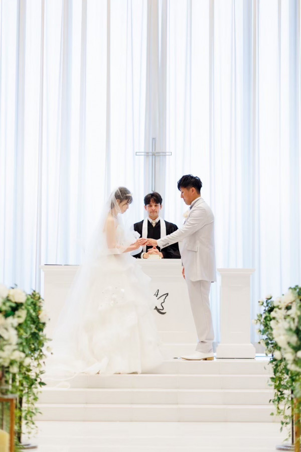 プーさんさんのウエディングドレスの写真