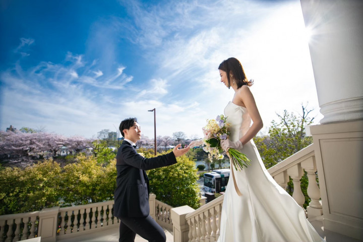 amiamiさんのウエディングドレスの写真