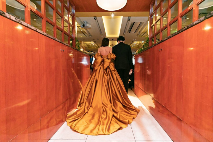 amiamiさんのウエディングドレスの写真