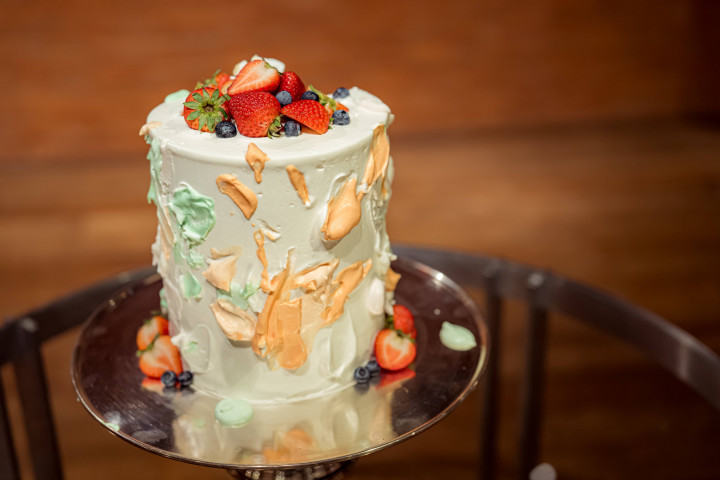 でめさんのウエディングケーキの写真