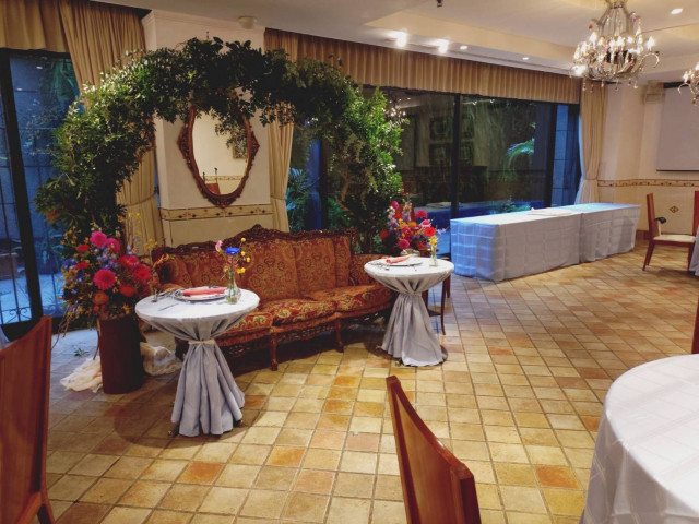 しろくまさんの装花の写真