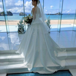 ズンさんのウエディングドレスの写真