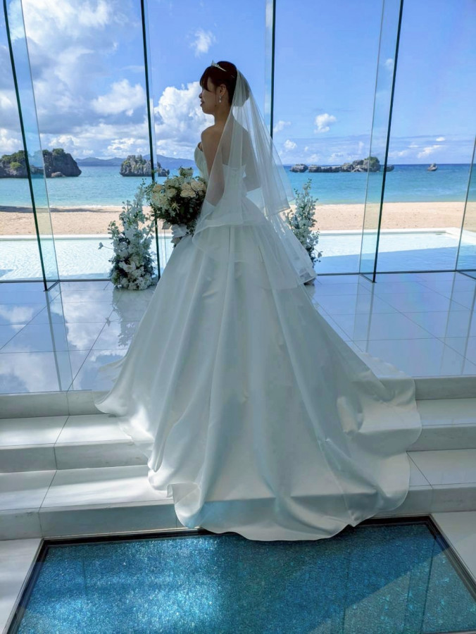 ズンさんのウエディングドレスの写真