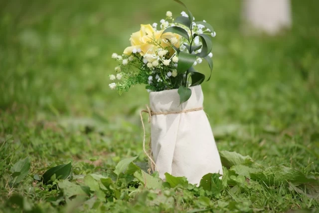 ぽんこぺんさんの装花の写真
