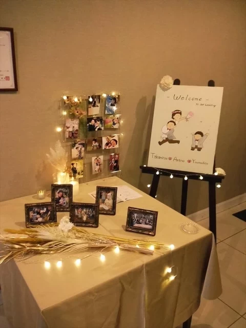 ぽんこぺんさんの会場装飾アイテムの写真