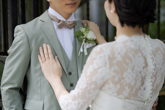 Mさんのウエディングドレスの写真