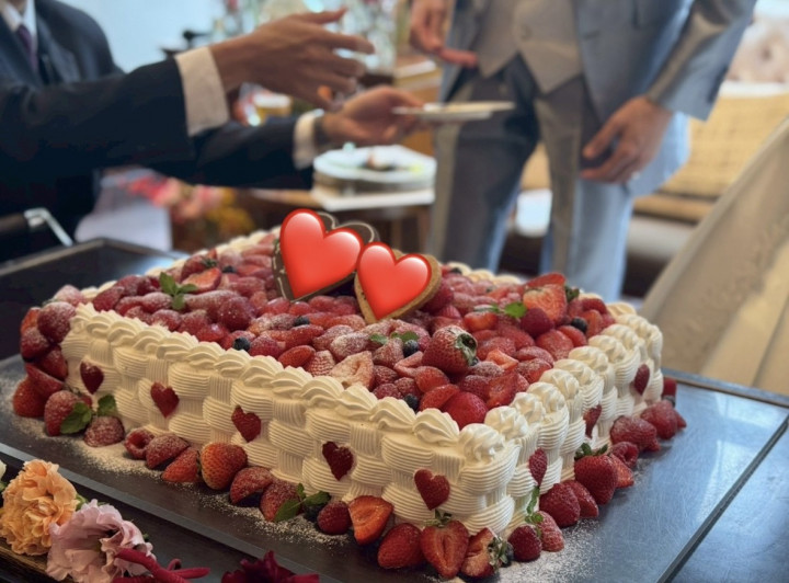yukaさんのウエディングケーキの写真